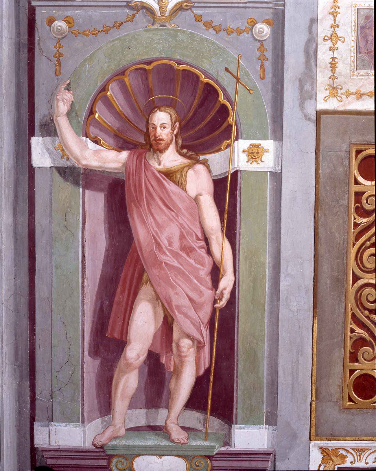 San Giovanni Battista (dipinto) di Sacchi Pandolfo (sec. XVII)