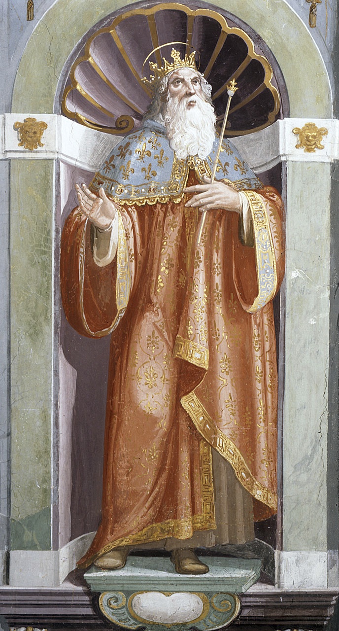 San Luigi IX (dipinto) di Sacchi Pandolfo (sec. XVII)