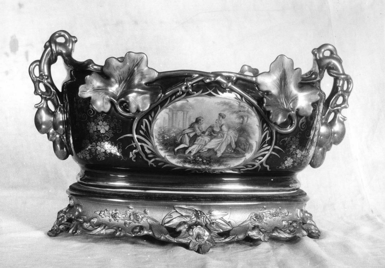 giardiniera - manifattura italiana (prima metà sec. XIX)