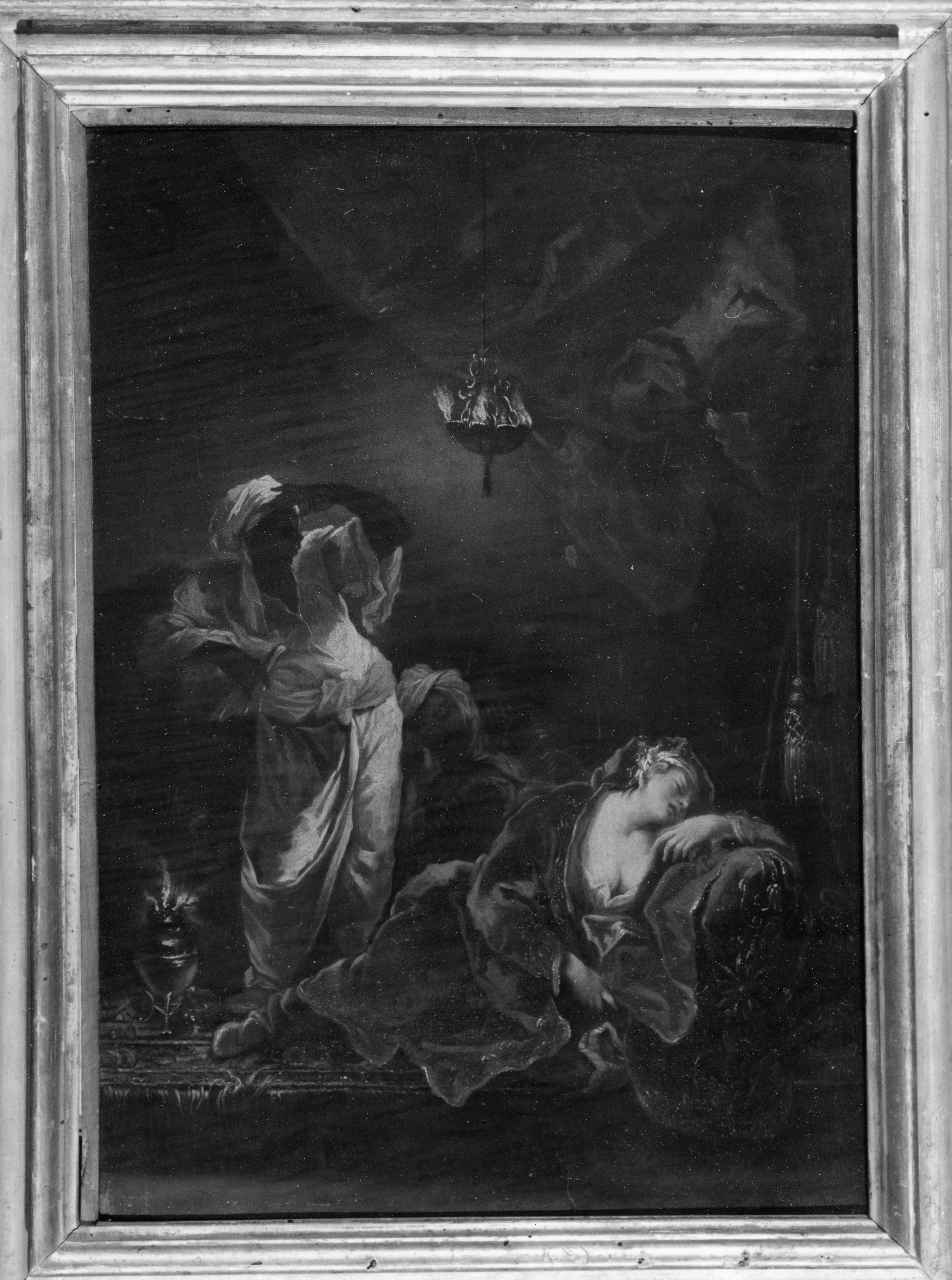 Il sonno della sultana, scena di genere (dipinto, opera isolata) di Rivière François (prima metà sec. XVIII)