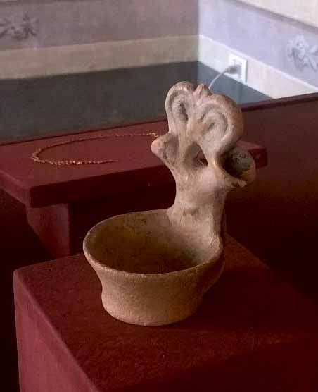 Ceramica domestica (kyathos) - ambito etrusco (seconda metà VI a.C)