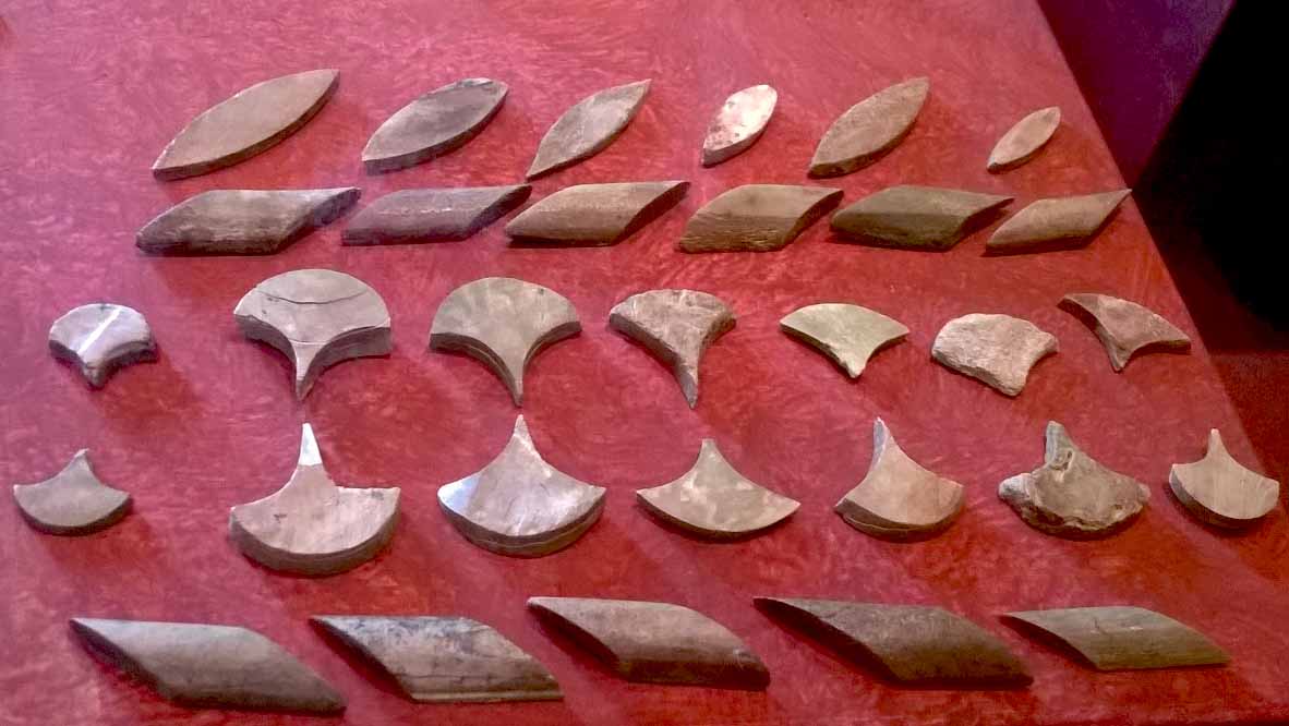 Elementi di rivestimento (placca, gruppo (da corredo)) - ambito etrusco (terzo quarto VII a.C)