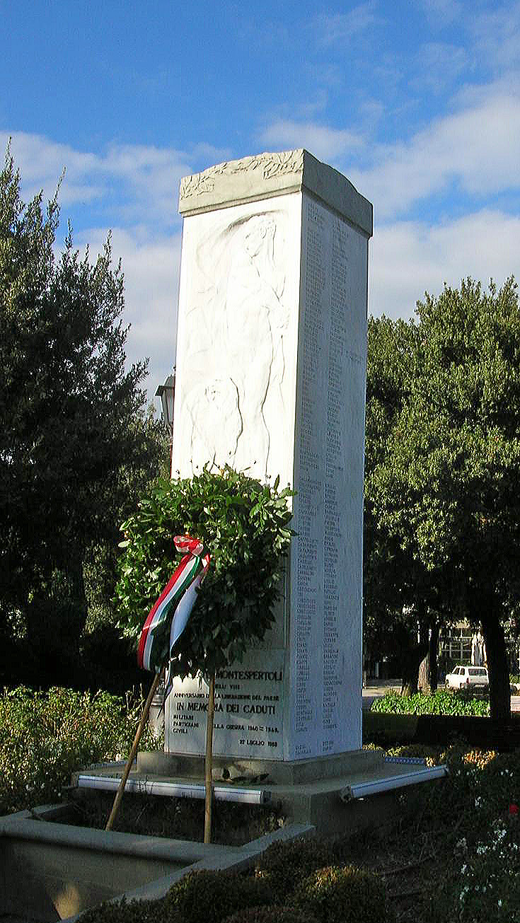 allegoria del soldato come eroe antico con allegoria della Vittoria (monumento ai caduti - a cippo) di Bianconi Guido (sec. XX)