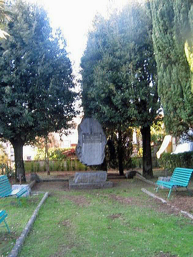 soggetto assente (monumento ai caduti - a cippo) - ambito toscano (sec. XX)