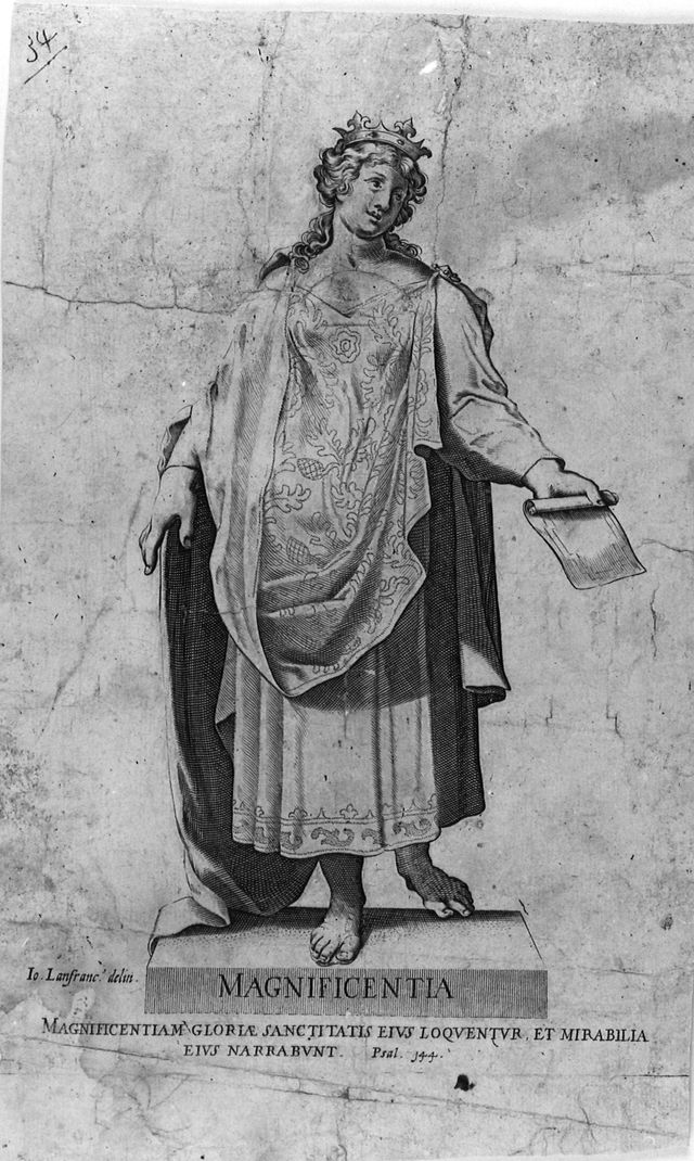 Magnificenza (stampa smarginata, serie) di Lanfranco Giovanni, Cruger Teodoro (XVII)