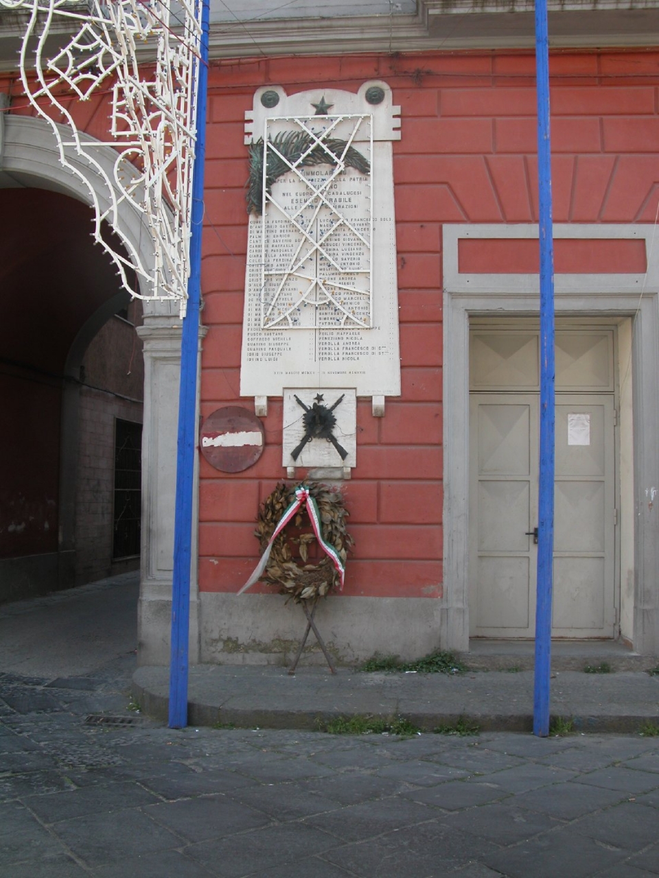 lapide commemorativa ai caduti di Di Mauro A (sec. XX)