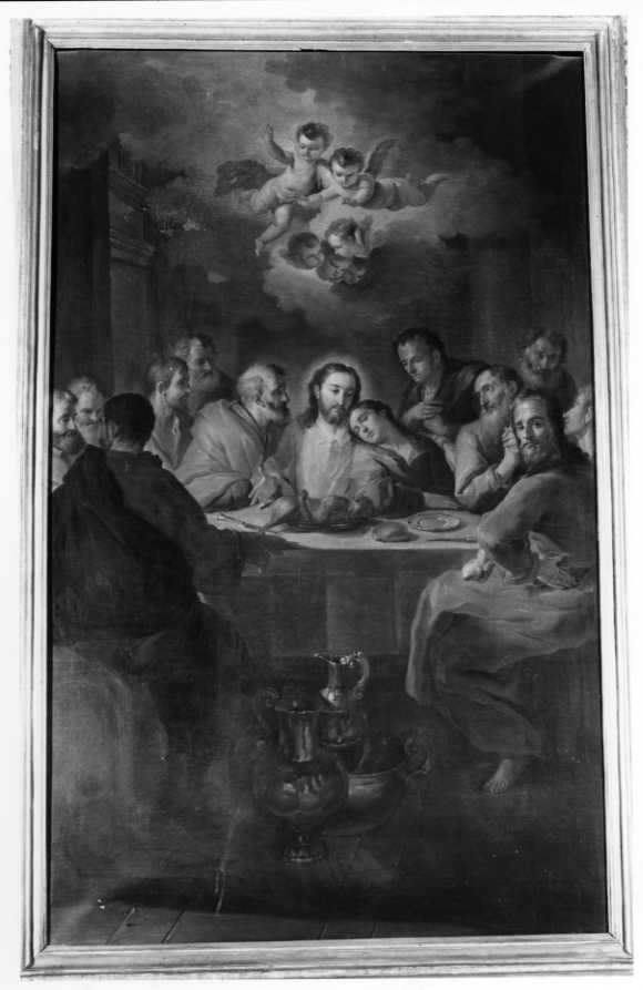 Ultima cena (dipinto) di Liani Francesco (seconda metà sec. XVIII)