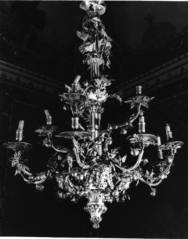 lampadario di Di Fiore Gennaro, Serio Francesco Antonio (seconda metà sec. XVIII)