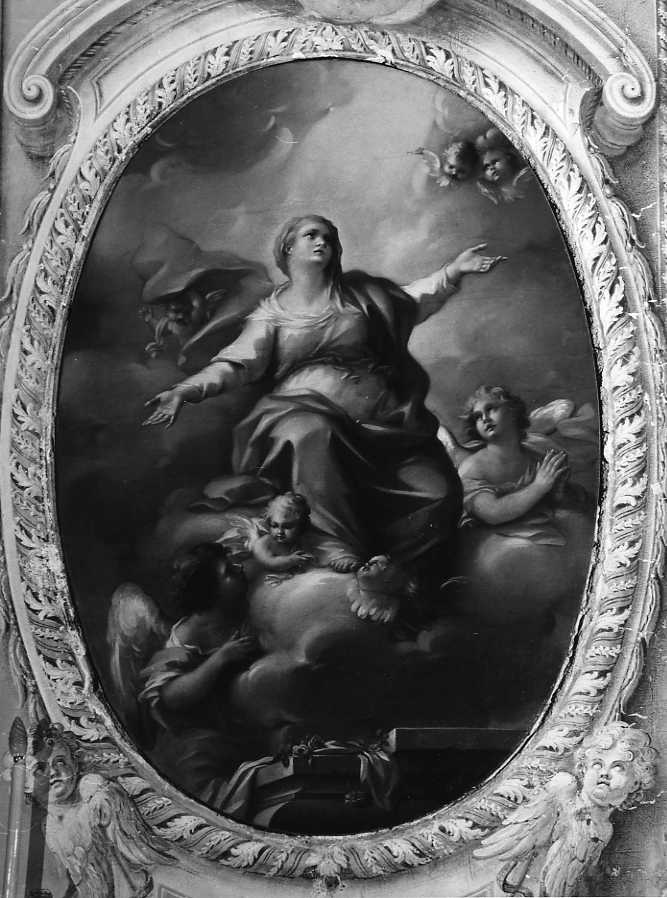 Madonna in gloria (dipinto) - ambito napoletano (prima metà sec. XVIII)