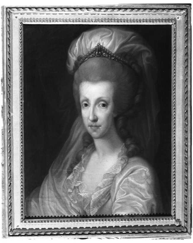 Ritratto di Maria Luisa di Borbone Granduchessa di Toscana (dipinto) di Hickel Joseph (attribuito) (secc. XVIII/ XIX)