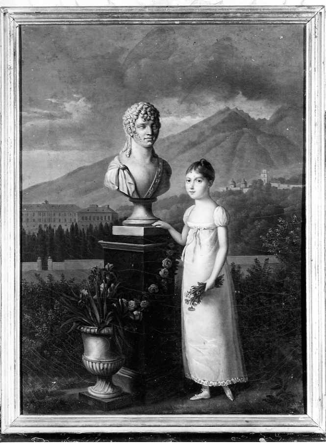Ritratto di Letizia Murat (dipinto) di Rolland Benjamin de (sec. XIX)