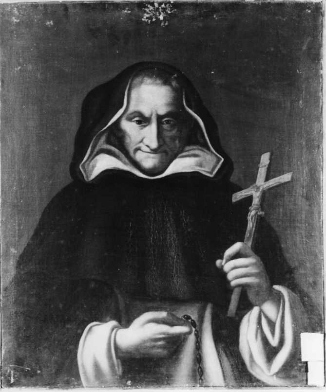 Ritratto di ecclesiastico (dipinto) - ambito campano (seconda metà sec. XVIII)
