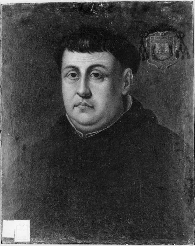Ritratto di ecclesiastico (dipinto) - ambito campano (seconda metà sec. XVIII)