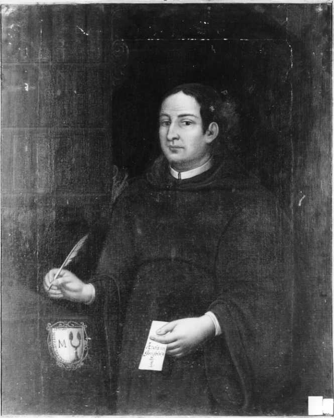 Ritratto di ecclesiastico (dipinto) - ambito campano (seconda metà sec. XVIII)