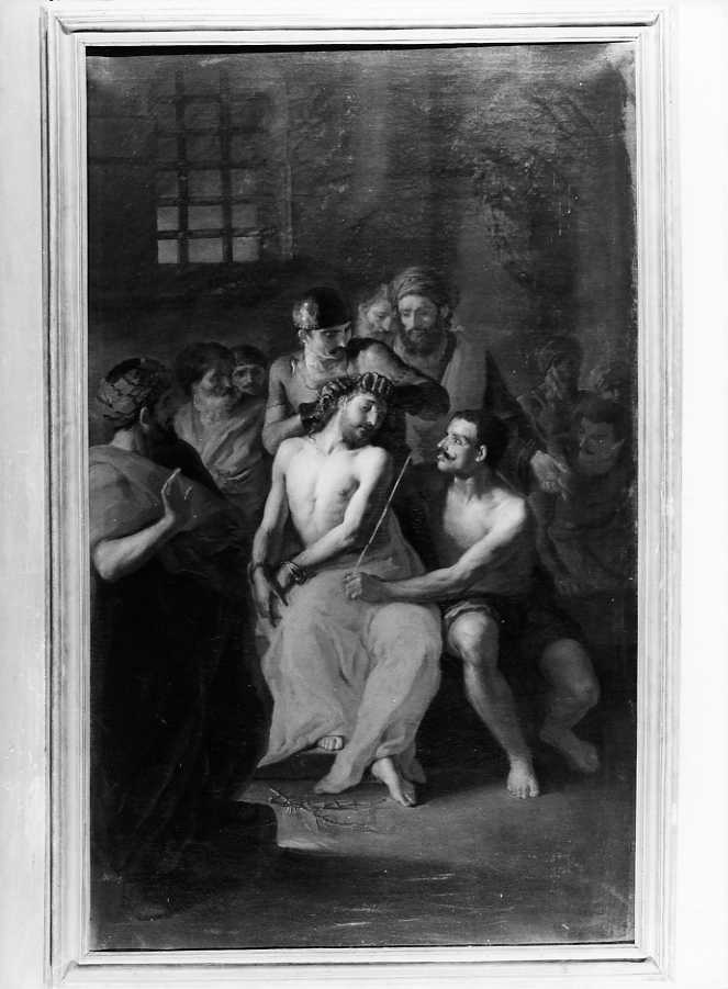 Incoronazione di spine (dipinto) di Liani Francesco (seconda metà sec. XVIII)