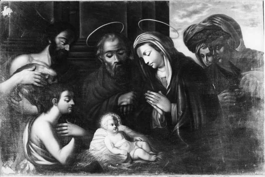 Adorazione dei pastori (dipinto) - ambito campano (prima metà sec. XIX)