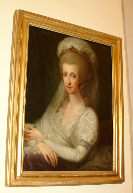 Ritratto di Maria Luisa Amalia di Borbone Granduchessa di Toscana (dipinto) di Hickel Joseph (attribuito) (secc. XVIII/ XIX)