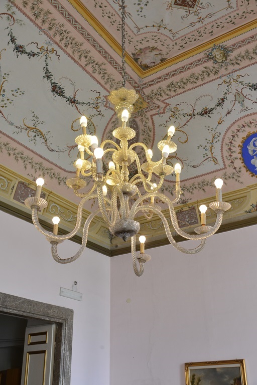 lampadario - bottega muranese (sec. XIX)