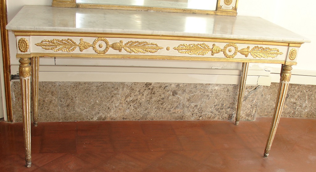 console - bottega campana (prima metà sec. XIX)