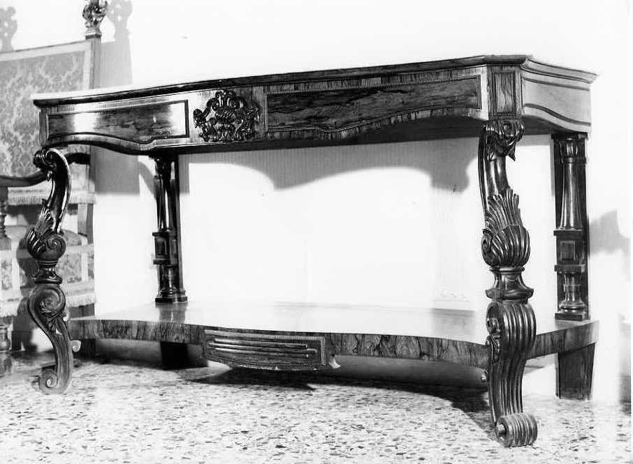 console, coppia - bottega campana (terzo quarto sec. XIX)