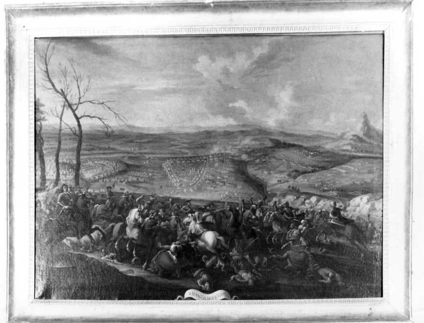 Battaglia di Belgrado, battaglia (dipinto) - ambito parmense (terzo quarto sec. XVIII)