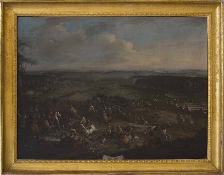 Battaglia di Malplaquet, Battaglia di Magonza (precedente), battaglia (dipinto, ciclo) - ambito parmense (terzo quarto sec. XVIII)