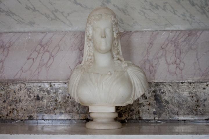 Busto di Maria Carolina D'Asburgo-Lorena, Maria Carolina D'Asburgo-Lorena (busto, opera isolata) di Schweickle Konrad Heinrich (attribuito) (prima metà sec. XIX)