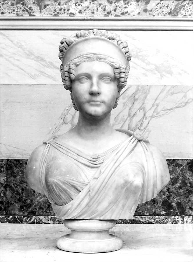ritratto di Maria Isabella di Borbone (busto) di Del Nero Giuseppe (prima metà sec. XIX)