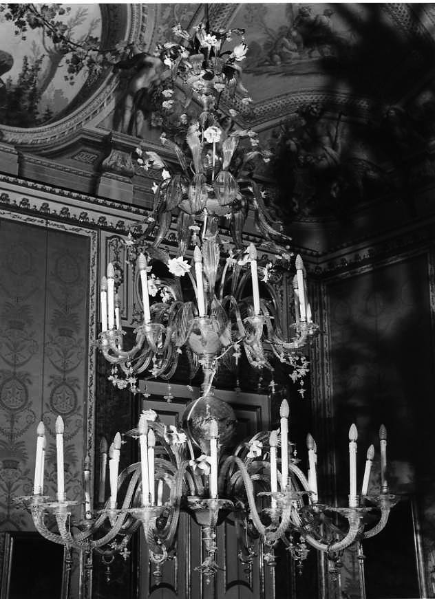 lampadario di Vetreria Salviati (seconda metà sec. XVIII)