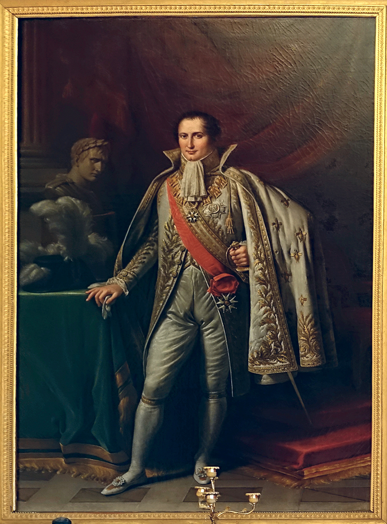 ritratto di Giuseppe Bonaparte (dipinto) di Angelini Costanzo (sec. XIX)