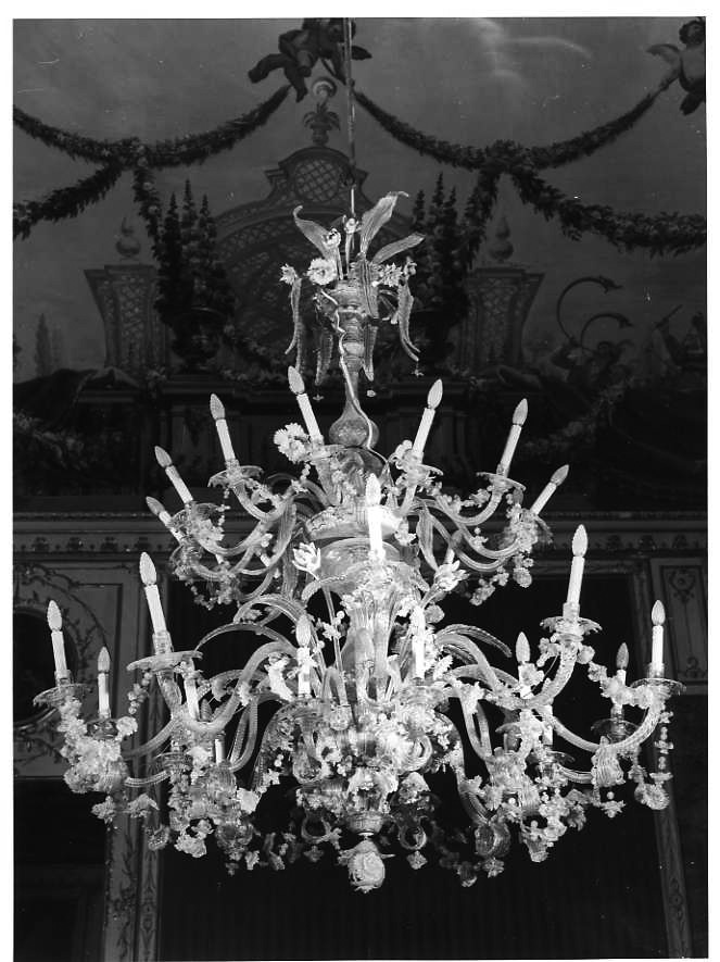 lampadario di Vetreria Salviati (seconda metà sec. XVIII)