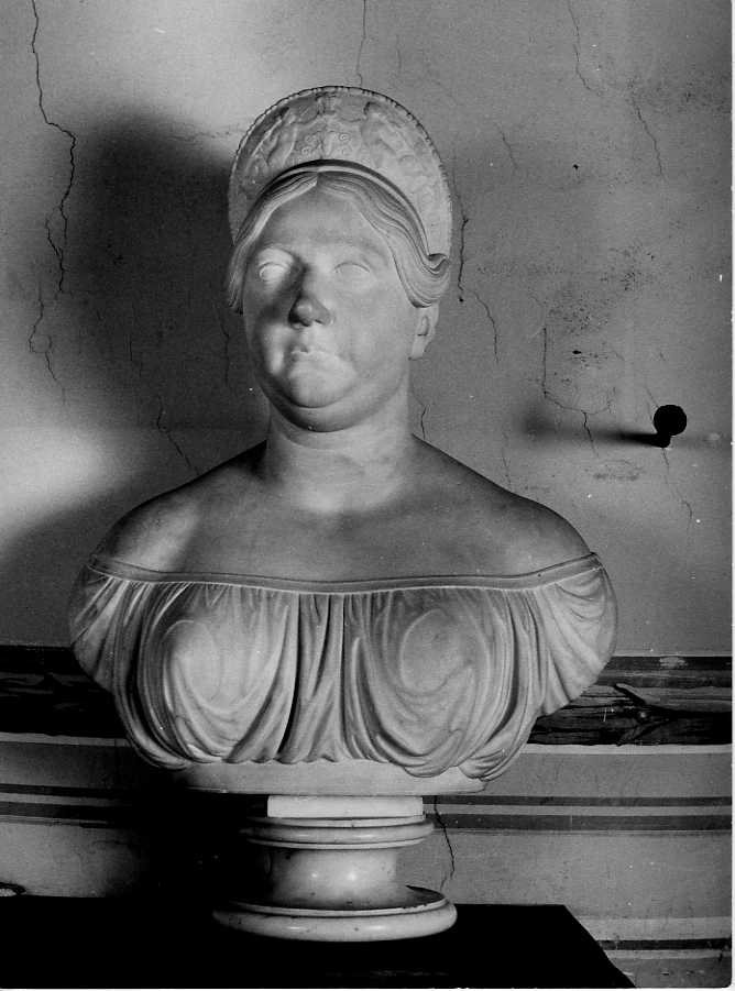 ritratto di Maria Isabella di Borbone (busto) di Angelini Tito (secondo quarto sec. XIX)