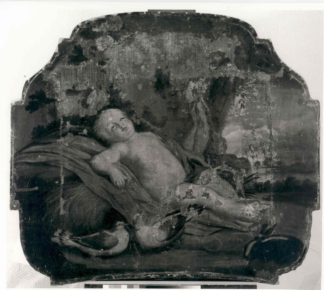 ESTATE (SOVRAPPORTA, elemento d'insieme) di Vacca, Angelo (attribuito) (fine sec. XVIII)