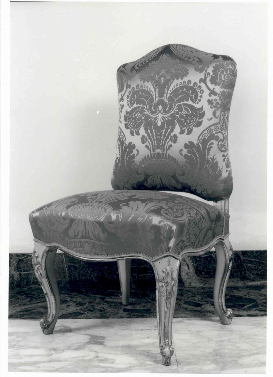 SEDIA, serie - ambito piemontese (prima metà sec. XVIII)