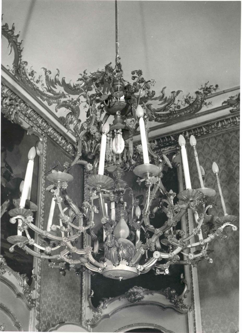LAMPADARIO, serie - produzione piemontese (seconda metà sec. XVIII)