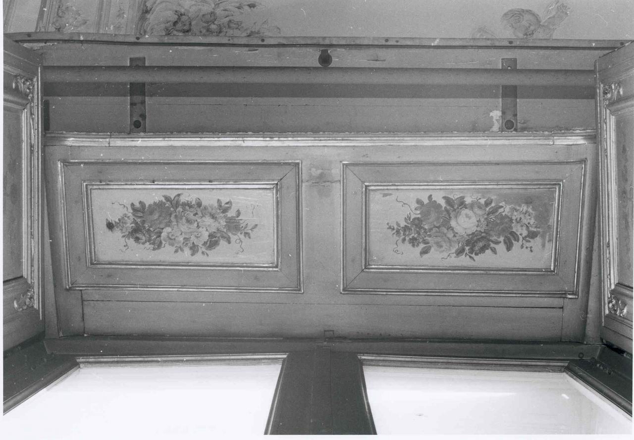 MAZZI DI FIORI (PANNELLO DIPINTO, serie) di Rapous Michele Antonio (terzo quarto sec. XVIII)