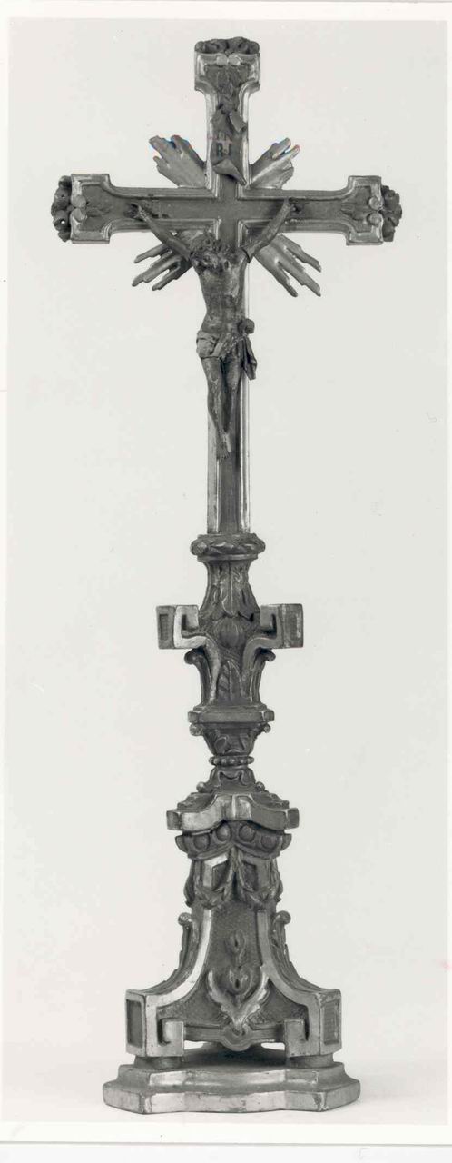 CROCE D'ALTARE, opera isolata - produzione piemontese (ultimo quarto sec. XVIII)