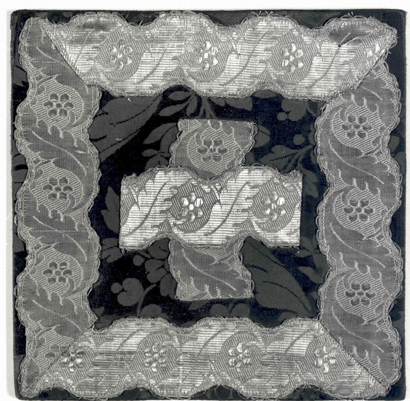 BORSA DI CORPORALE, serie - manifattura italiana, manifattura genovese (?) (ultimo quarto sec. XIX)