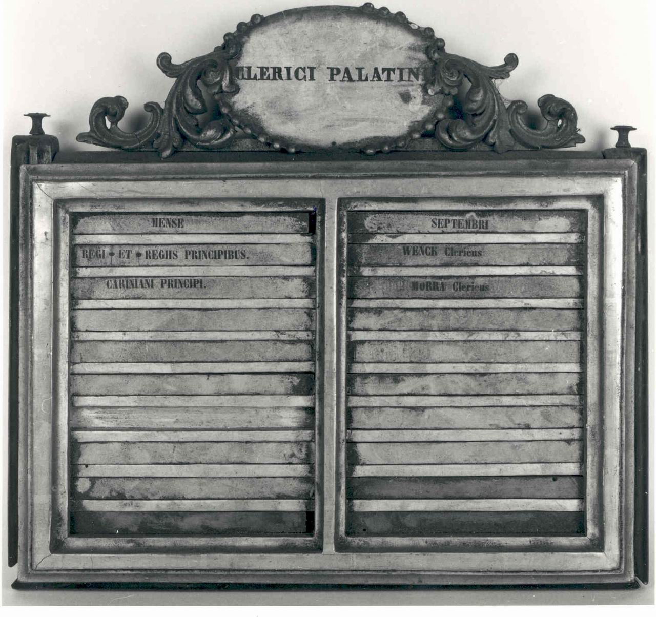 TABELLA, opera isolata - bottega piemontese (ultimo quarto sec. XVIII)