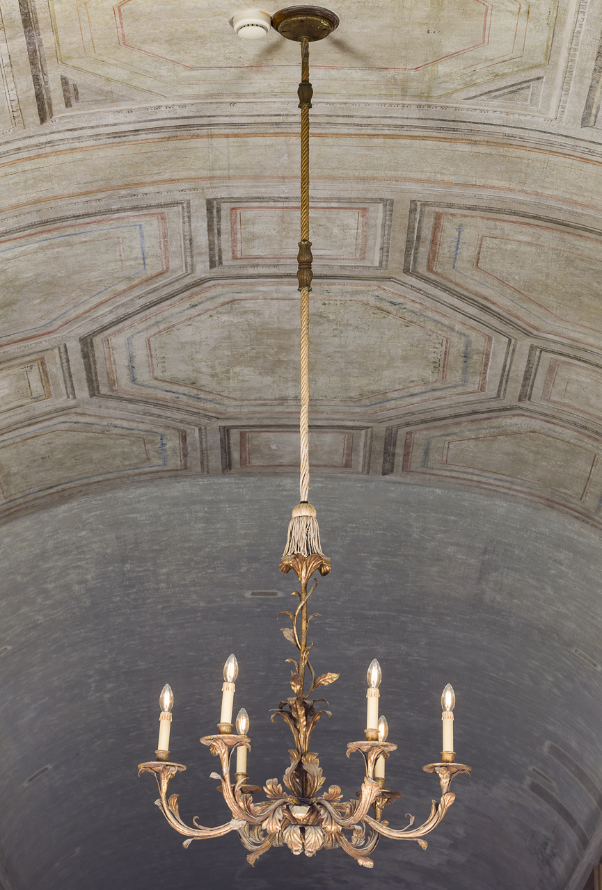 lampadario, serie - ambito piemontese (prima metà sec. XX)