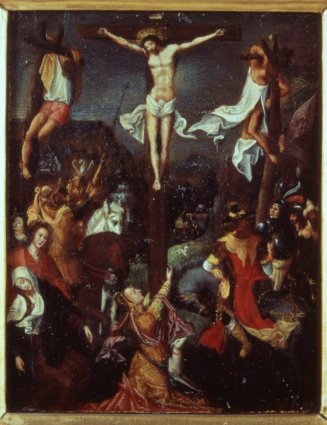 Crocifissione (dipinto) - ambito di Anversa (inizio sec. XVI)