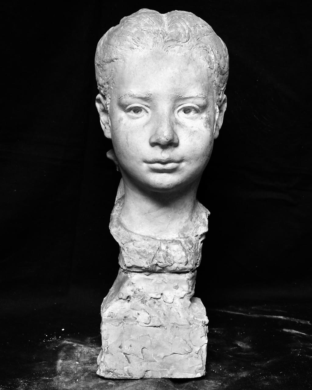 Ritratto di bambina scultura, ca 1927 ca 1930