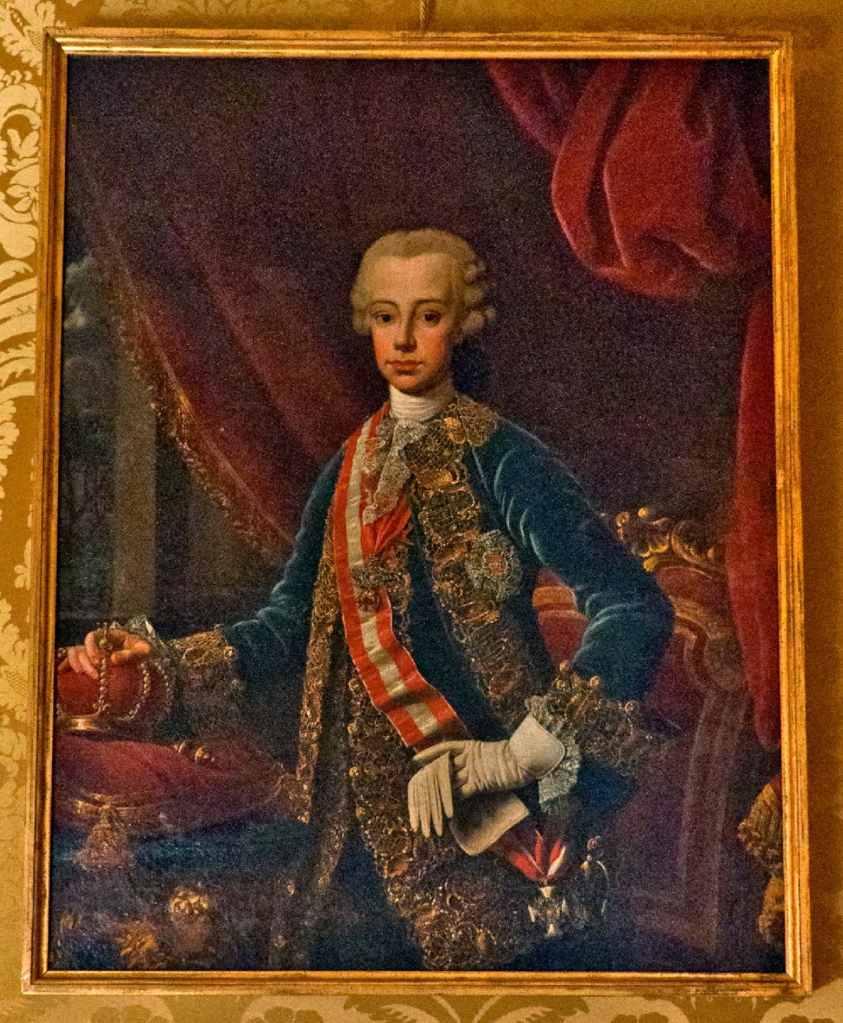 ritratto di Pietro Leopoldo di Lorena (dipinto) di Giuria Vincenzo (sec. XVIII)