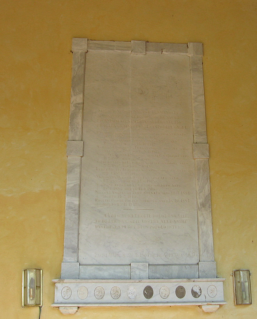 allegoria della Vittoria come aquila (lapide commemorativa) - ambito toscano (sec. XX)