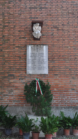lapide commemorativa ai caduti - ambito romagnolo (secondo quarto sec. XX)
