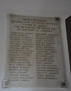 lapide commemorativa ai caduti - ambito bolognese (secondo quarto sec. XX)