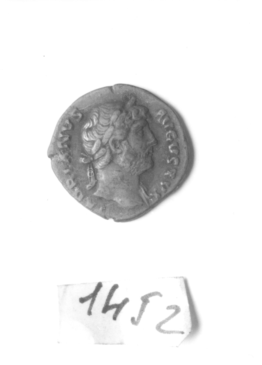 moneta - denario - ambito romano (secondo quarto sec. II d.C)