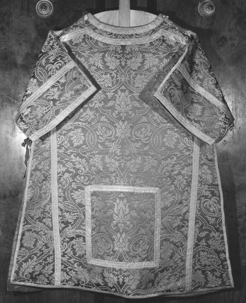 tunicella, elemento d'insieme - manifattura italiana (seconda metà, inizio sec. XVI, sec. XVII)