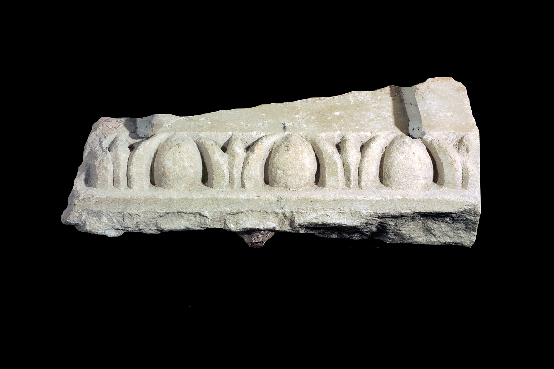 architrave/ frammento - produzione locale (Età romana imperiale)