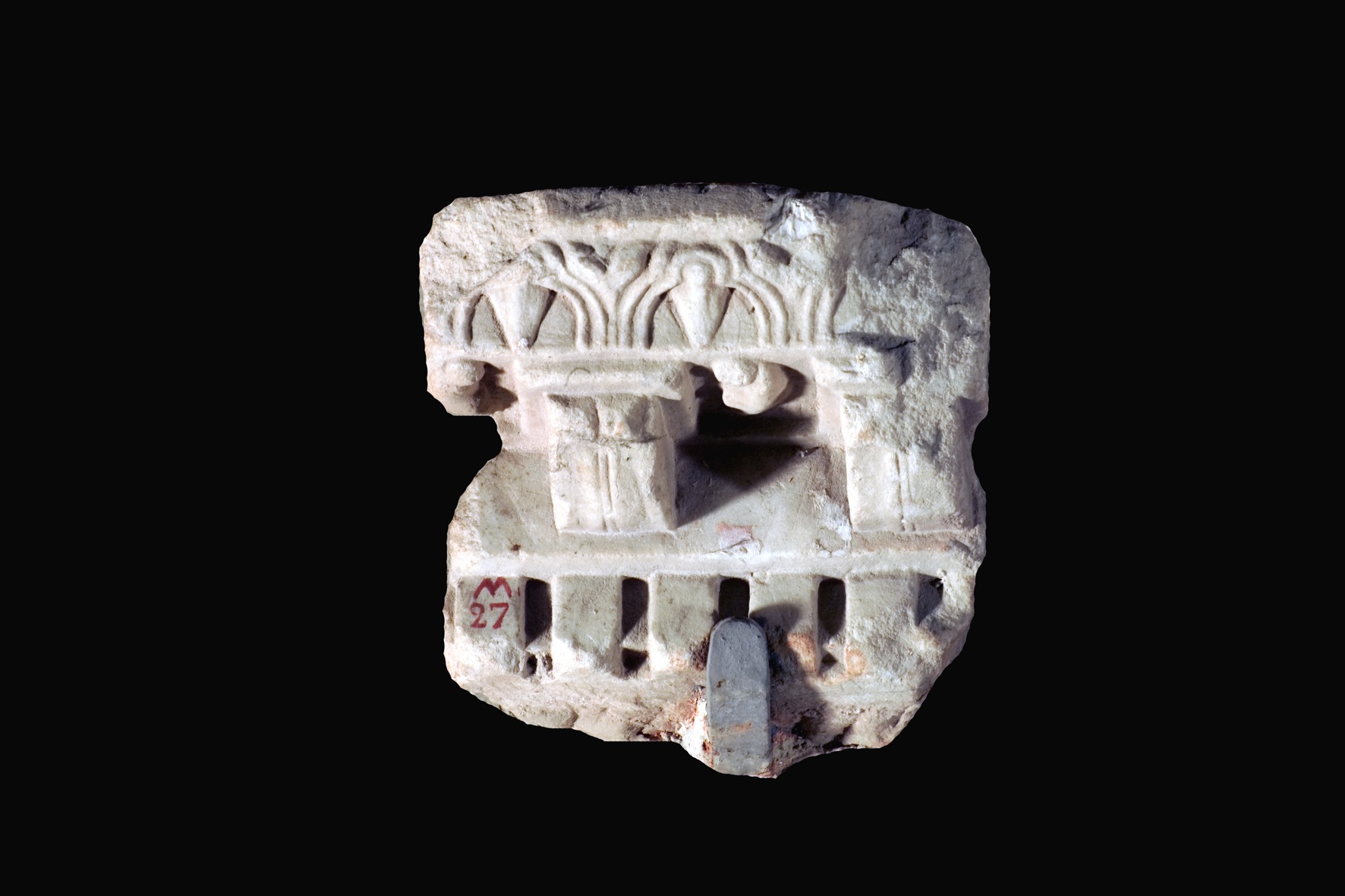 cornice/ frammento - produzione locale (Età romana imperiale)